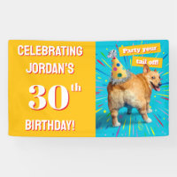 Chapeau d'anniversaire Corgi Butt