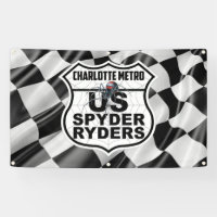 Charlotte Metro Chapter - Banner Finition Drapeau