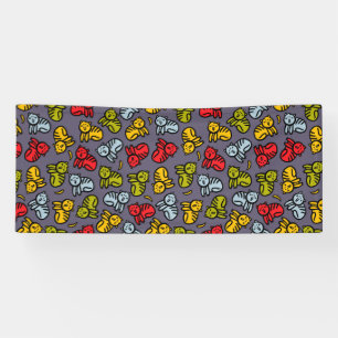 Banderoles Chats plus bananes