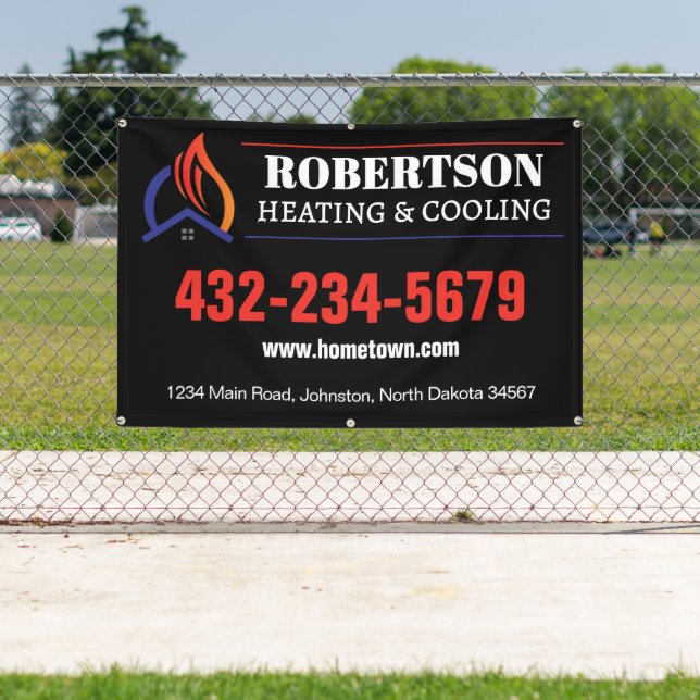 Banderoles Chauffage et Climatisation HVAC (Insitu)