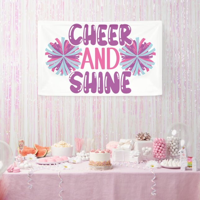 Banderoles Cheer and Shine (Fête)