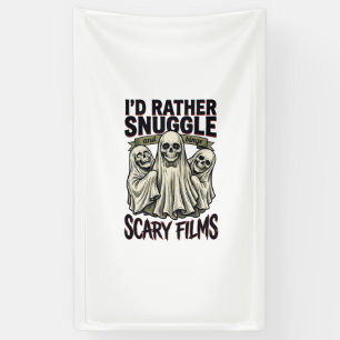 Banderoles Chemise Câlin Horreur Film de Fantômes Drôle Nuit