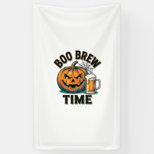 Banderoles Chemise de bière Halloween Vintage Pumpkin Party T