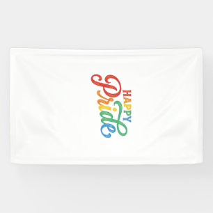 Banderoles Chemise de typographie arc-en-ciel vintage de la f