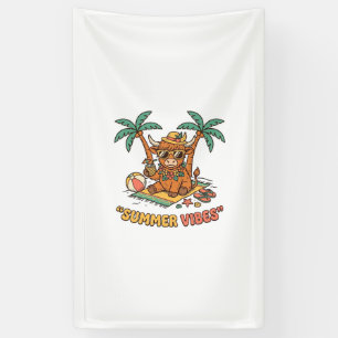 Banderoles Chemise de vacances de plage de vache highland mig