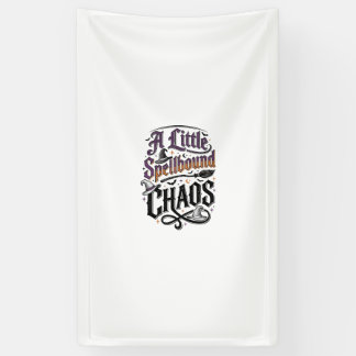 Banderoles Chemise d'humour de sorcière avec typographie Spel