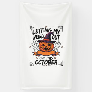 Banderoles Chemise drôle d'Halloween avec des fantômes de cit