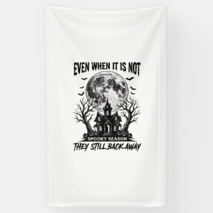Banderoles Chemise drôle d'Halloween Saison Squelettique Fuir