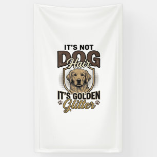 Banderoles Chemise drôle vintage de cheveux de chien Retrieve