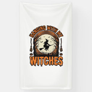 Banderoles Chemise Halloween Vintage Accrochage Avec Mes Sorc