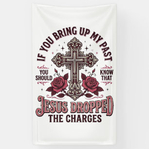 Banderoles Chemise vintage Jésus a abandonné les accusations