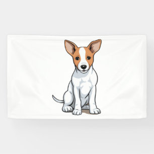 Banderoles Chiot Kawaii Basenji