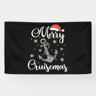 Banderoles Christmas Merry Cruisemas Holiday Cruising Gift