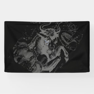 Banderoles Chrome Style Taurus Zodiac Connexion Hevelius Deco