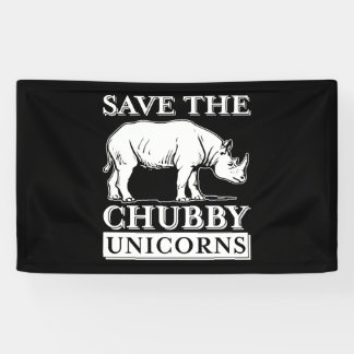 Banderoles Chubby Unicorns