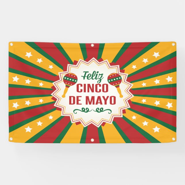 Banderoles cinco de mayo (Horizontal)