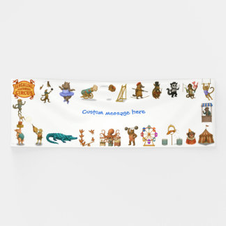 Banderoles Circus acts