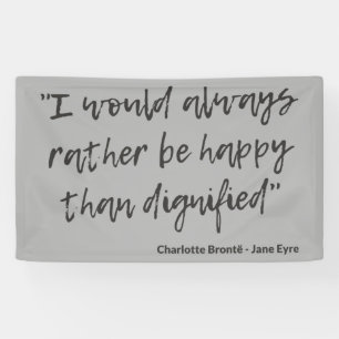 Banderoles Citation de Jane Eyre I