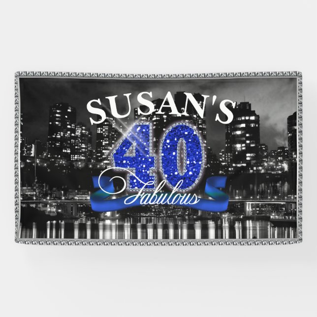 Banderoles City Lights Sassy Quarty ID191 (Horizontal)