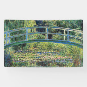 Banderoles Claude Monet - Etang Lily et Pont Japonais