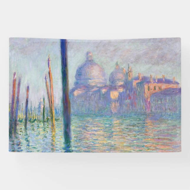 Banderoles Claude Monet - Grand Canal, Venise (Horizontal)