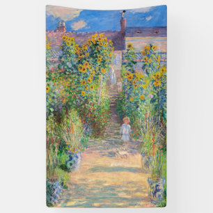 Banderoles Claude Monet - Le jardin de l'artiste à Vetheuil