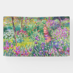 Banderoles Claude Monet - Le jardin d'Iris à Giverny