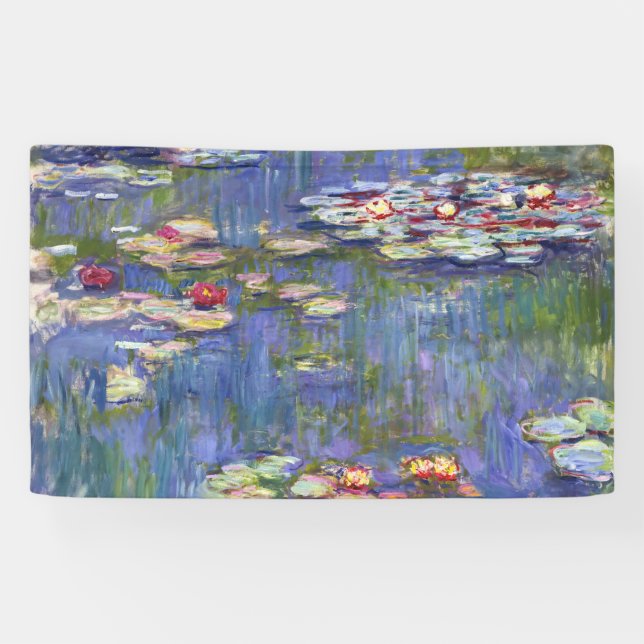 Banderoles Claude Monet - Nymphéas / Nymphéas (Horizontal)
