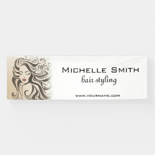 Banderoles Coiffure Stylo Extensions cheveux bouclés Sepia Re