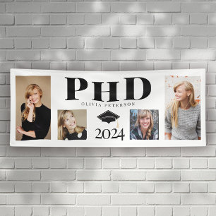Banderoles Collage de photos Classe doctorale de 2024