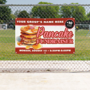 Banderoles Collecte de fonds promotionnelle sur mesure pour l