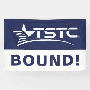 Banderoles Collège technique d'État du Texas - remise des dip