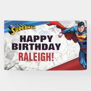 Banderoles Comics DC   Superman - Anniversaire
