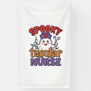 Banderoles Conception de chemise fantôme Halloween Infirmière