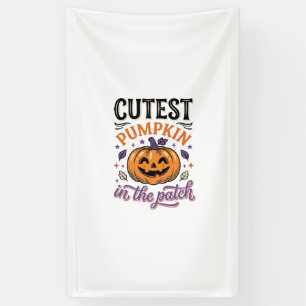 Banderoles Conception de chemise Halloween Citrouille la plus