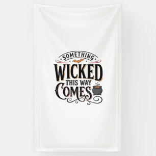 Banderoles Conception de chemise Halloween Vintage Something