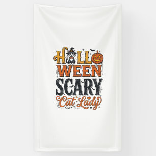 Banderoles Conception de chemise pour chat vintage Halloween