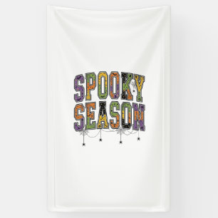 Banderoles Conception de typographie Halloween vintage de sai