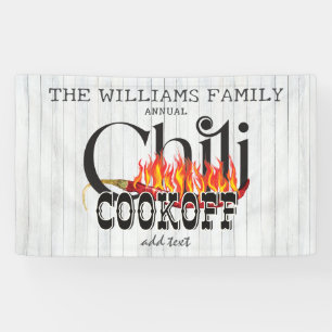 Banderoles Concours de Chili Cuisson Off Concours Fête de Fam