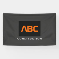 Construction du logo Monogramme noir/orange