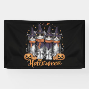 Banderoles Cool Halloween Chats cadeau pour fille cadeau pour