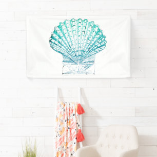 Banderoles coteau turquoise couleur bleu mermaid
