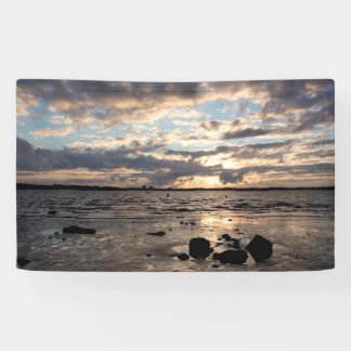 Banderoles Coucher de soleil sur la plage