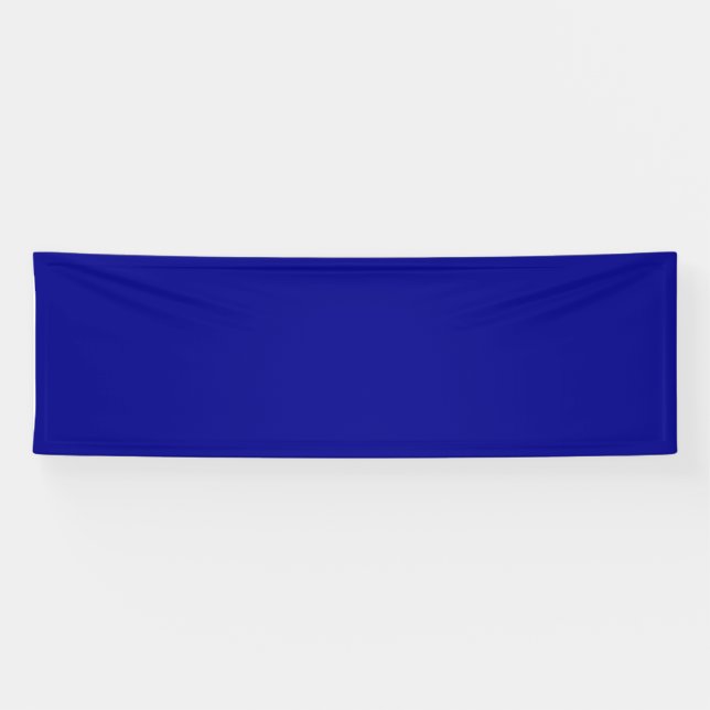 Banderoles couleur bleu foncé (Horizontal)