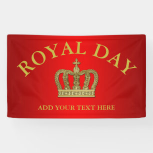 Banderoles Couronne royale d'or II + votre backgr. et idées