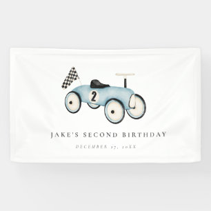 Banderoles Course En Voiture Le 2e Anniversaire