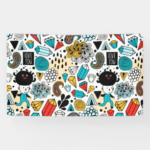 Banderoles Crazy head