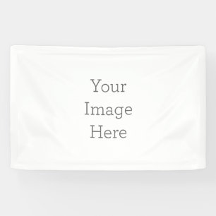 Banderoles Create Your Own Vinyl Banner, 2.5'x4'