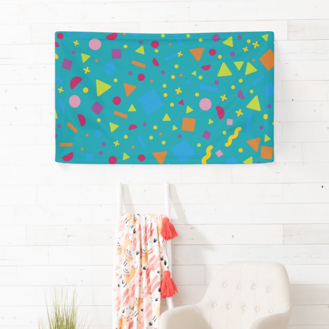 Banderoles Création géométrique de la figure 1 (En situation)