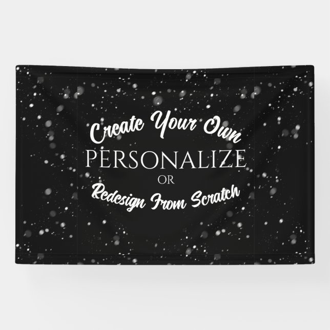 Banderoles Créer une personnalisation personnalisée (Horizontal)